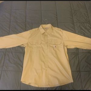 Carhartt Workshirt Long-sleeve w/ Zipper pocket Size Large